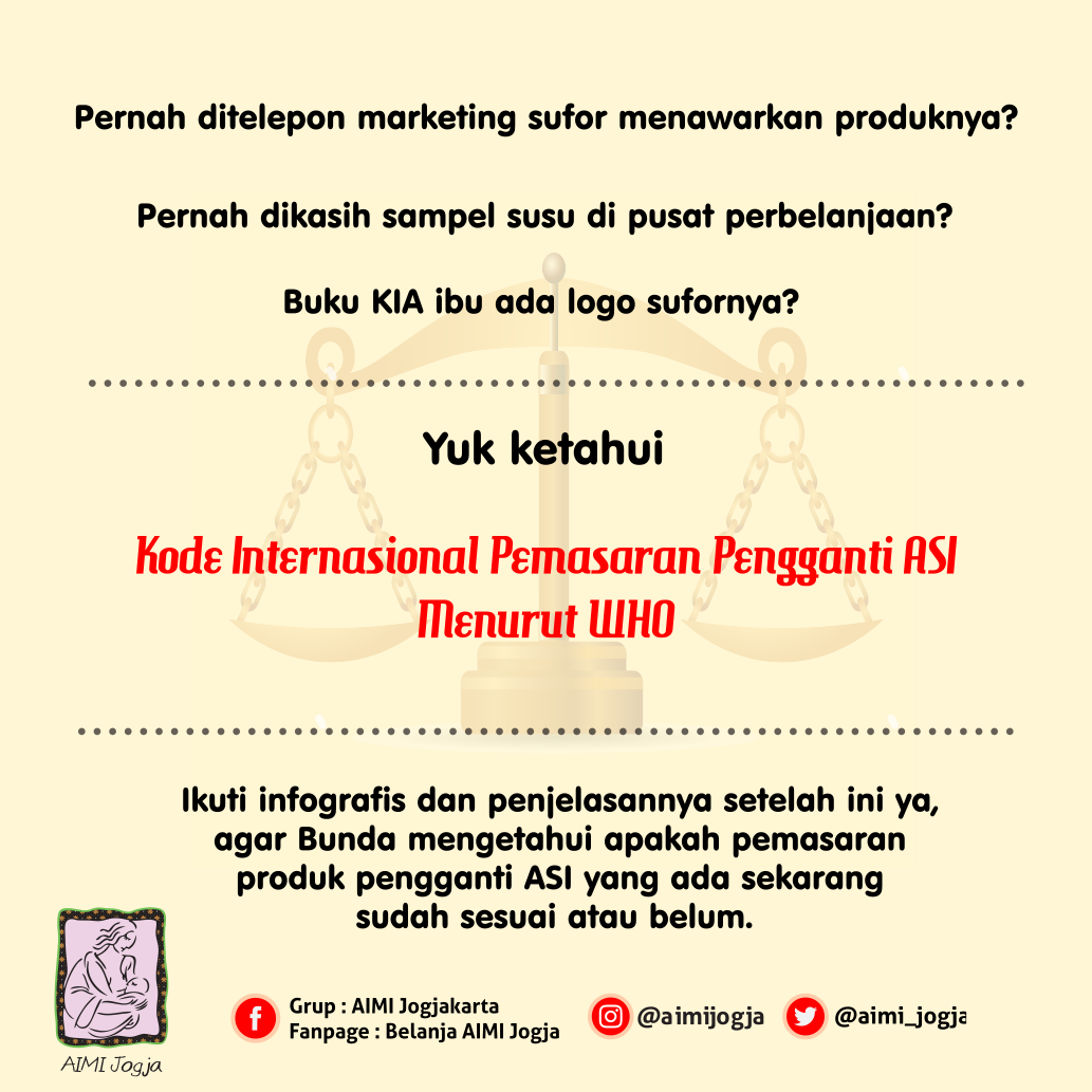 Yuk Pahami Kode Internasional Pemasaran Pengganti ASI
